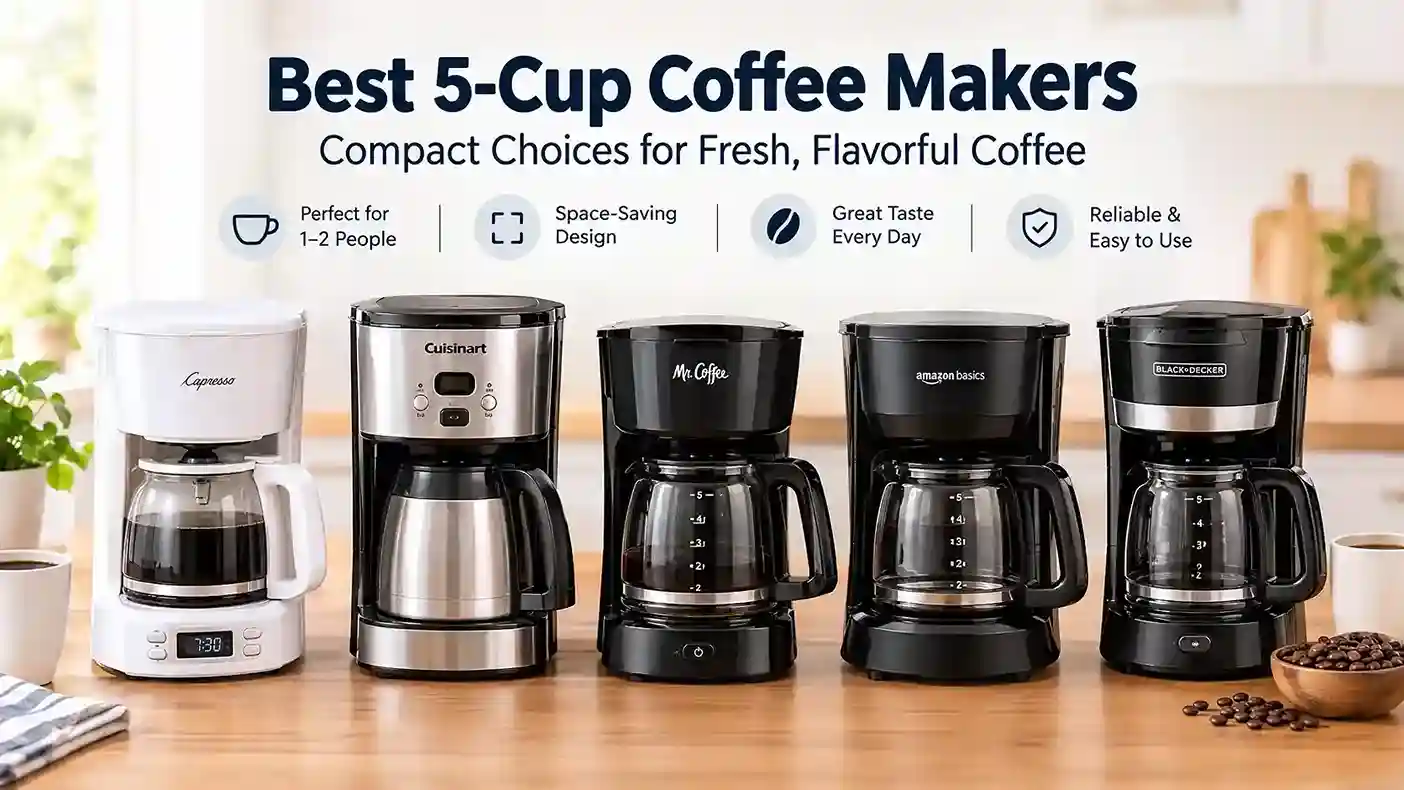 Best 5-Cup Coffee Makers