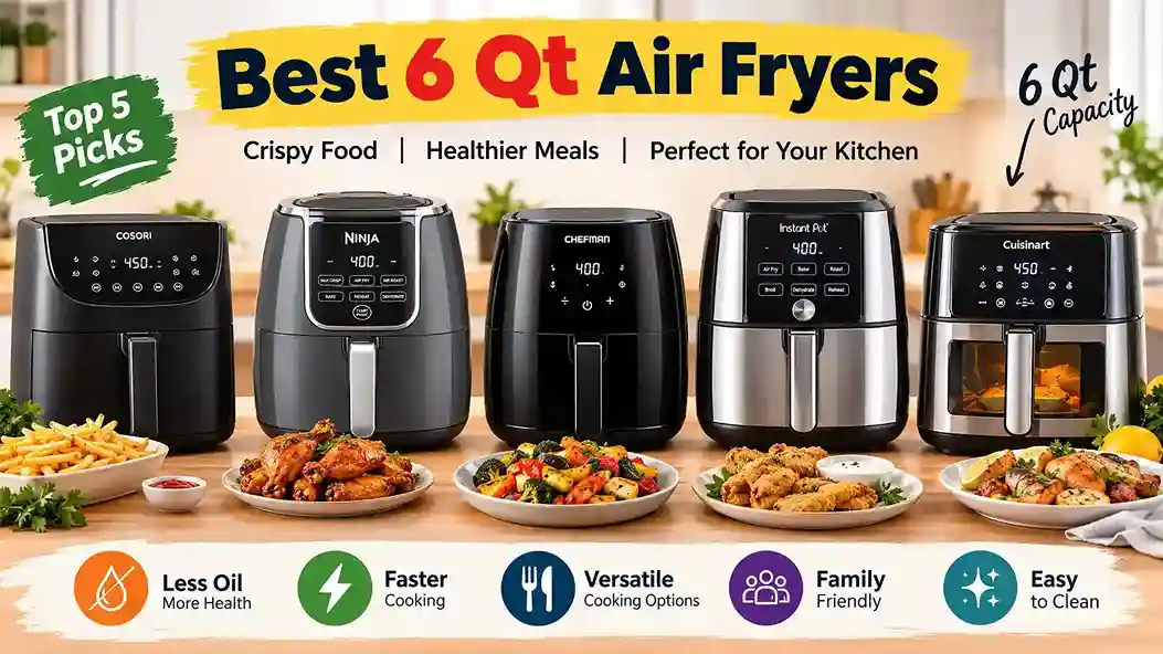 Best 6 Qt Air Fryers